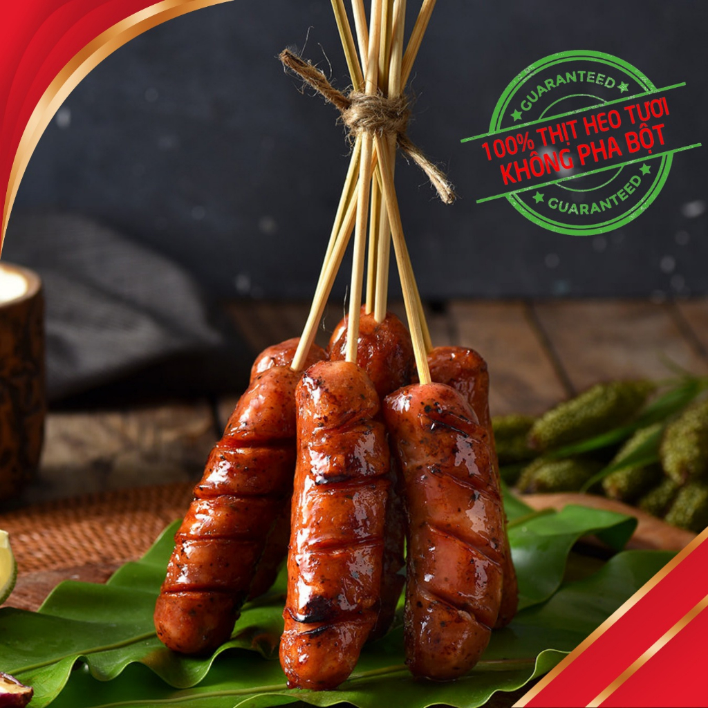 Lạp xưởng tươi CHEN Đài Loan CAO CẤP 300gr  KHÔNG PHA BỘT