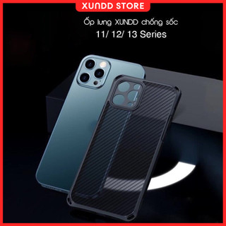 Ốp lưng xundd carbon iphone 13 pro max / 13 pro / 12 pro max / 12 pro / 12 / 11 pro max / 11 pro / 11, tpu chống sốc