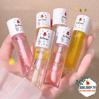 Son dưỡng môi bobeini họa tiết dễ thương hương mật ong đào sữa giúp giữ ẩm, son dưỡng bóng cho đôi môi căng mọng mềm mịn