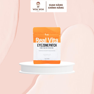Mask mặt nạ cho vùng mắt thâm quầng mắt Real Vita màu cam