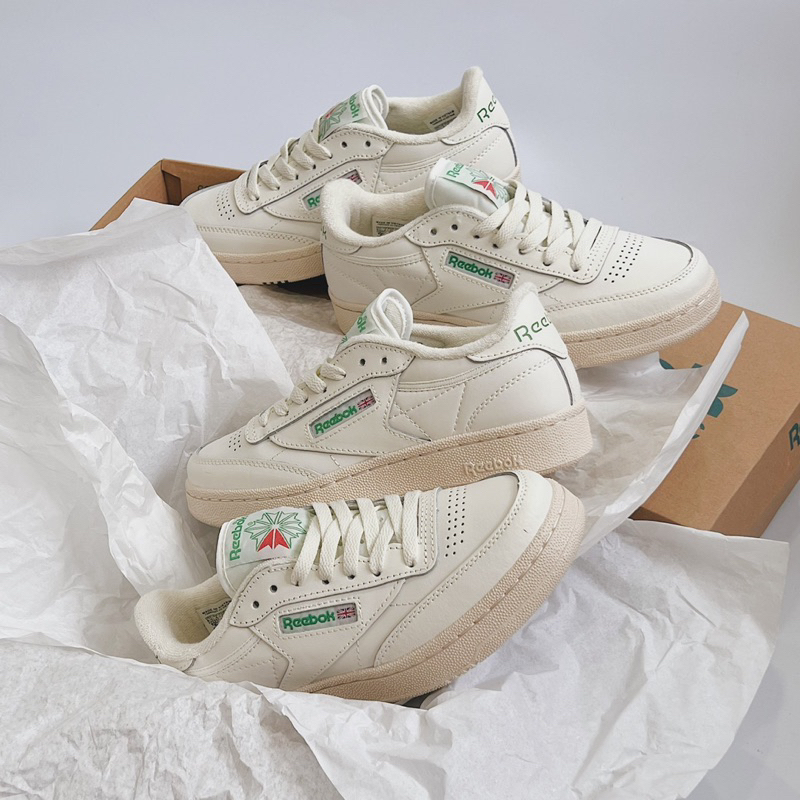 Giày sneaker Reebook Club C85 sữa