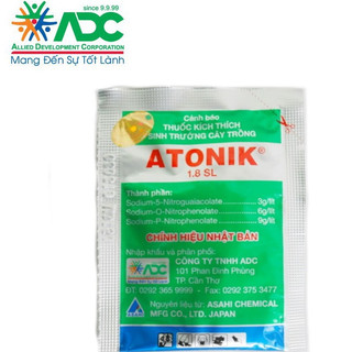 Atonik 1.8sl kích thích sinh trưởng cây trồng kích rễ - gói 10ml