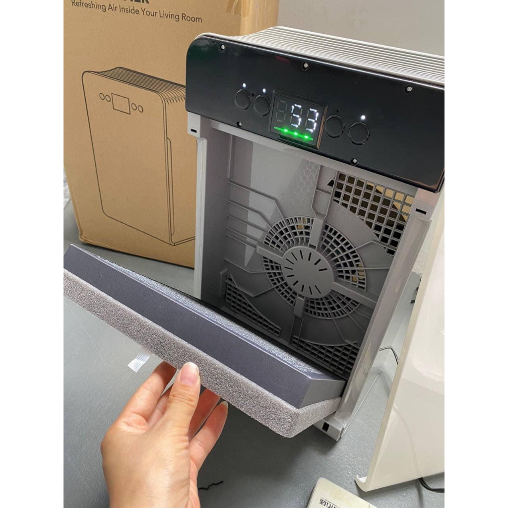 Máy lọc không khí TaoTronics TT-AP007 True H13 HEPA có màn hình chất lượng không khí