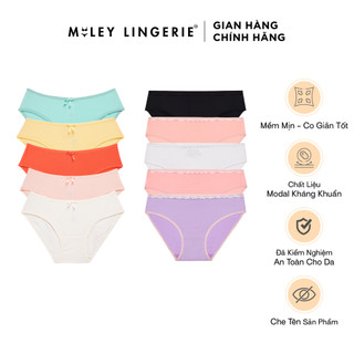 Combo 10 Quần Lót Nữ Modal Kháng Khuẩn Êm Thoáng và Thun Lạnh Co Dãn 4 Chiều MILEY LINGERIE BCS-BMS