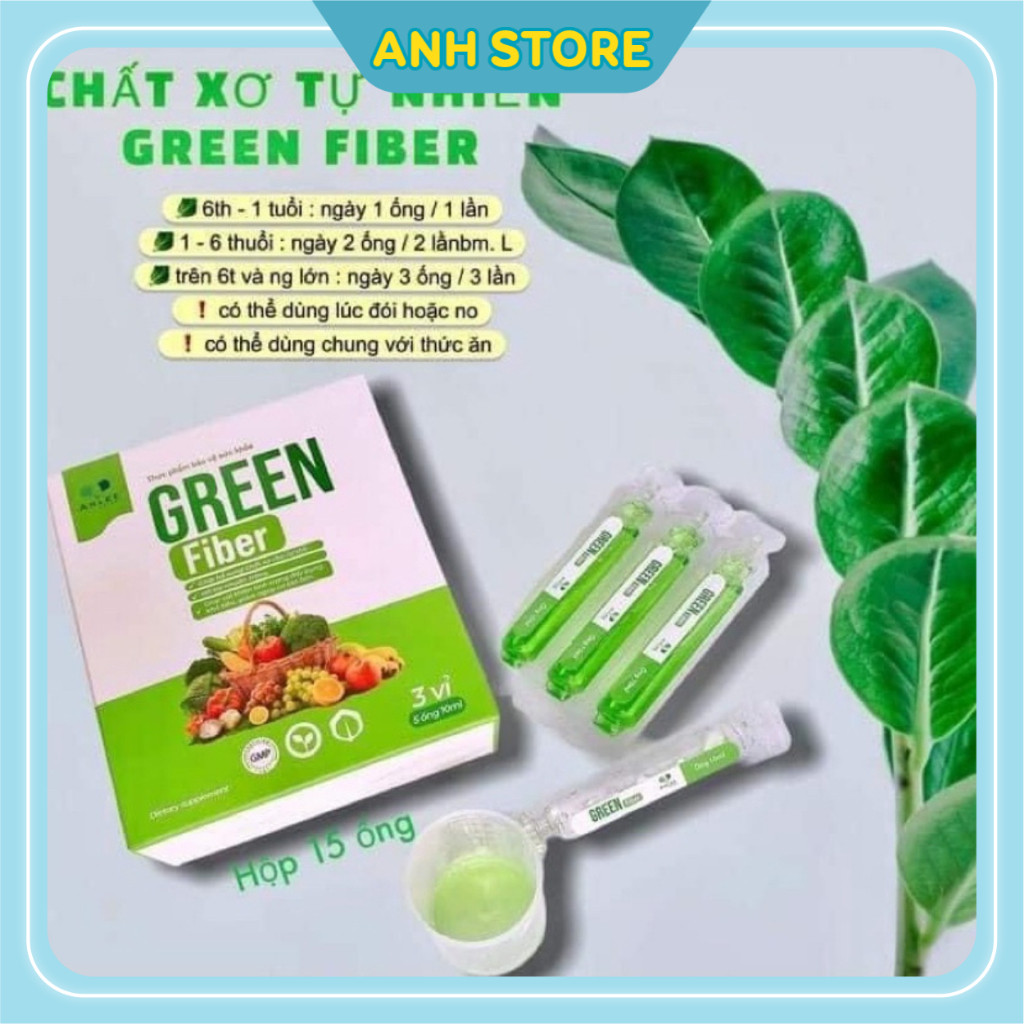 Chất xơ GREEN FIBER - Chất xơ tự nhiên