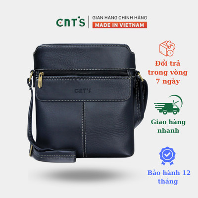 Túi đeo chéo CNT nam nữ IPAD16 đen đẳng cấp