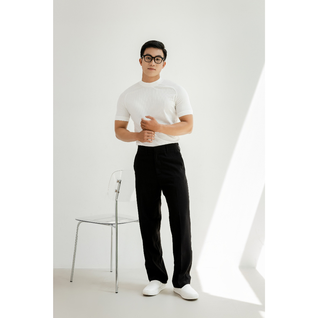 Áo Thun Americus Gosani Sọc Gân Trong BST The Flow Of Time