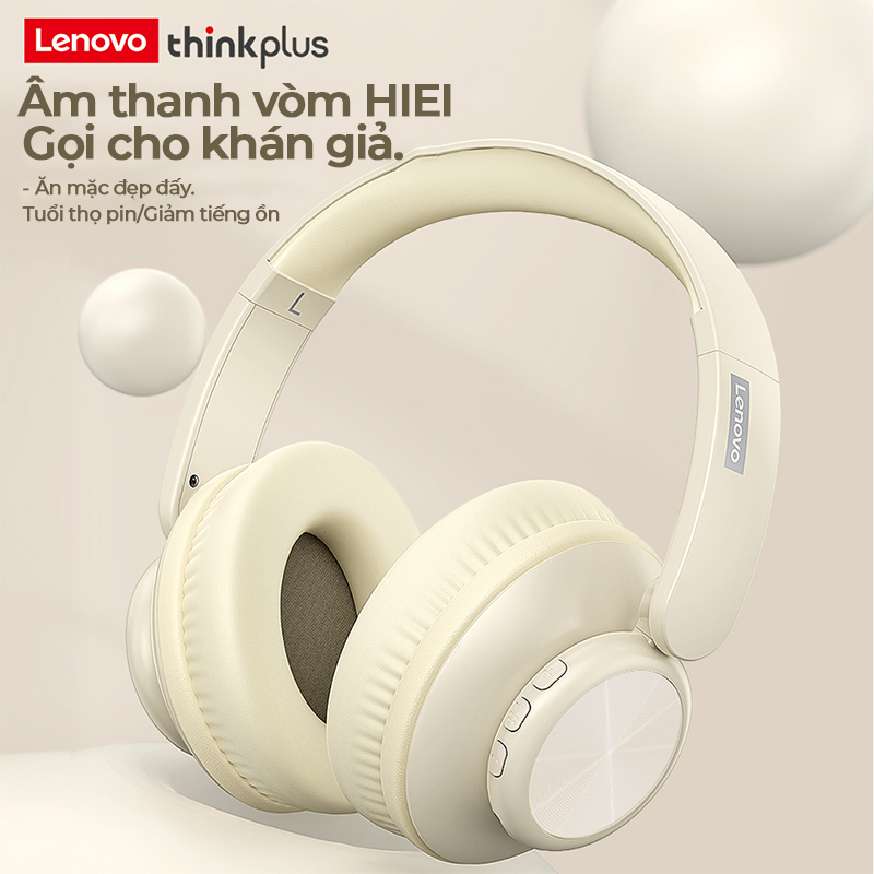 Lenovo Thinkplus G70 Tai nghe Bluetooth âm thanh nổi giảm ồn thoải mái chống thấm nước có mic thích hợp