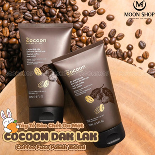 Tẩy Tế Bào chết Cà phê Đắk Lắk làm sạch da chết mặt cocoon 150ml