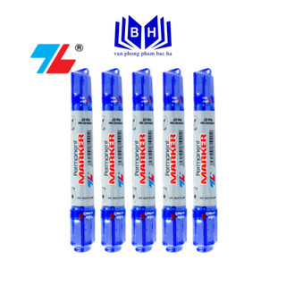 Bút lông dầu/ bút dạ dầu thiên long pm-07 - bút lông dầu 2 đầu - bút dạ dầu 2 đầu thiên long