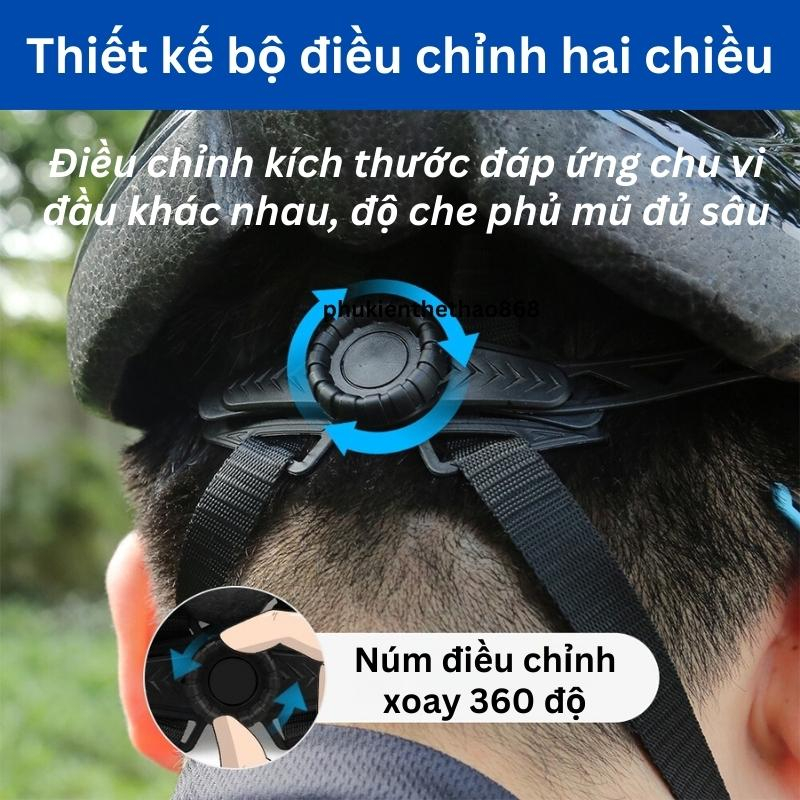 Mũ Bảo Hiểm Xe Đạp Thể Thao Siêu Nhẹ Dành Cho Cả Nam Và Nữ Mũ Bảo Hiểm Đạp Xe Leo Núi Thông Gió, Thoáng Khí Bảo Vệ Đầu