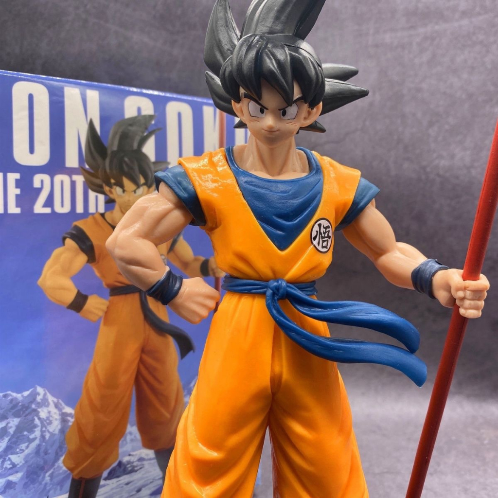 Mô Hình Dragon Ball Songoku Cầm Gậy, Hàng Cao Cấp, Cao 27cm, Decor Trang Trí, Bộ Sưu Tập Nhân Vật