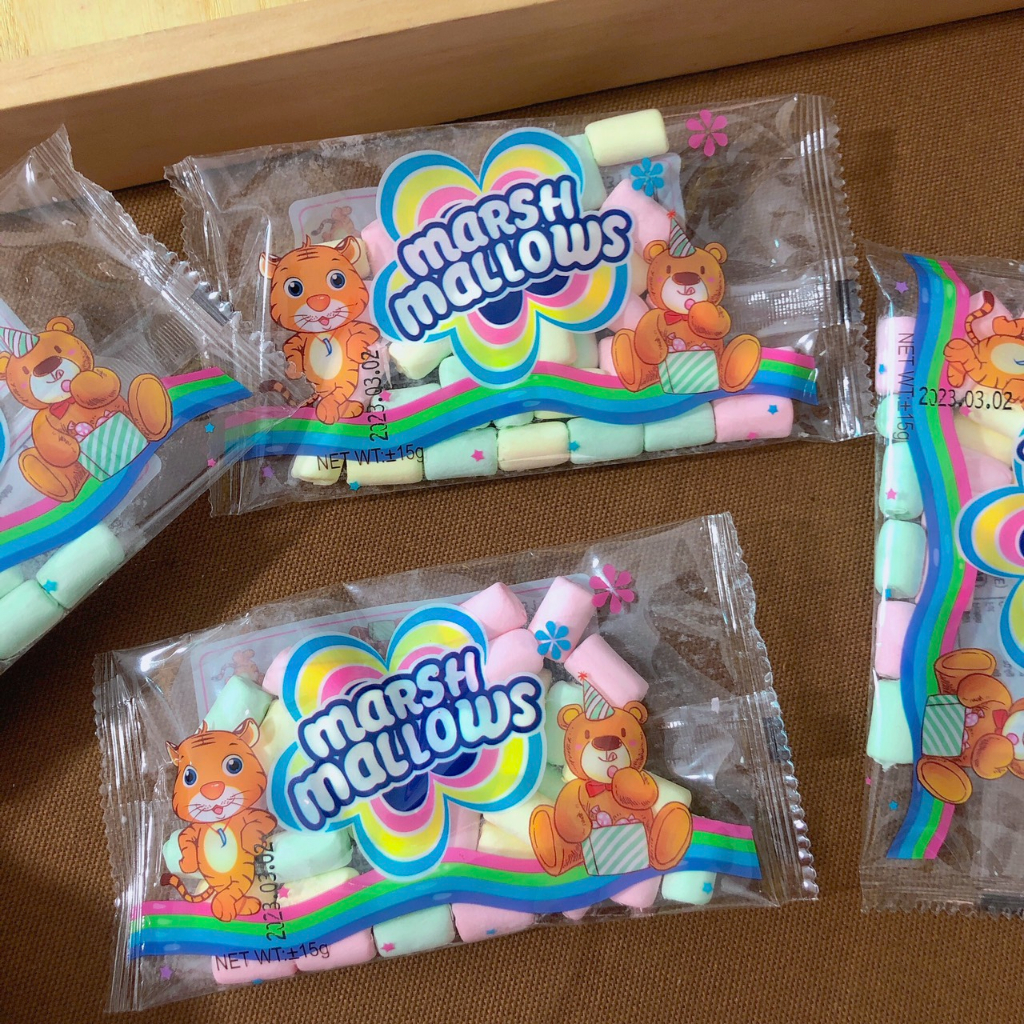 Combo 5 gói kẹo bông Marshmallow