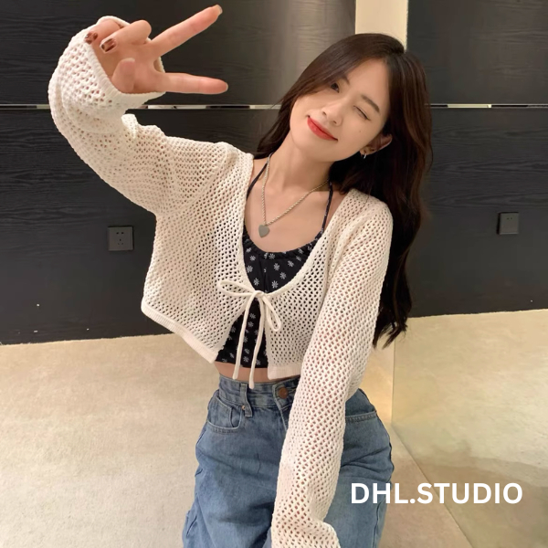 Áo khoác cardigan mỏng nhẹ  D65