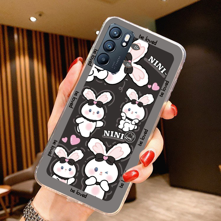 Ốp silicon in GT Oppo A52 A53 A54 A55 A57 A74 A92 A93 A95 Reno 4 Reno 5 Reno 6 5G Reno 6z 5G Reno 7z 5G Reno 8 cute