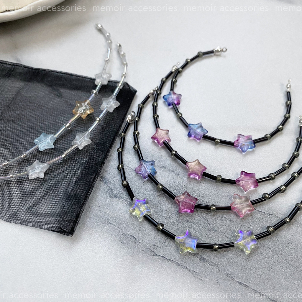 Pikapika / Vòng tay sao long lanh lóng lánh Hologram - Memoir Accessories