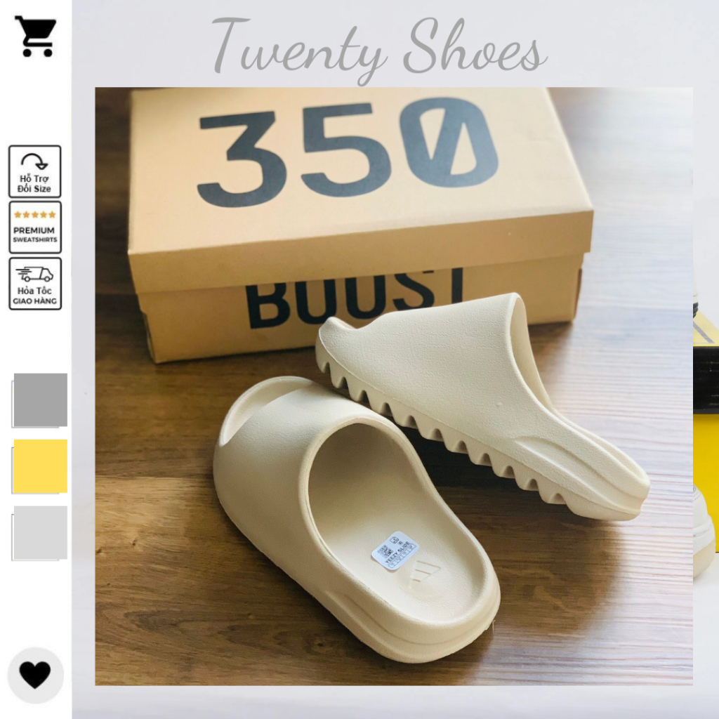 Dép Bánh Mì YZ Slide Vân Nhám, Dép Quai Ngang Nam Nữ Đế Răng Cưa Hàng Đẹp