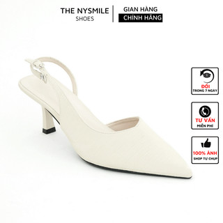 Giày sandal cao gót nữ mũi nhọn 5P The NySmile  - BODYY