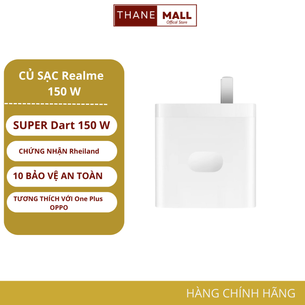Bộ sạc nhanh Supper Dart 150W cho Realme GT neo 5