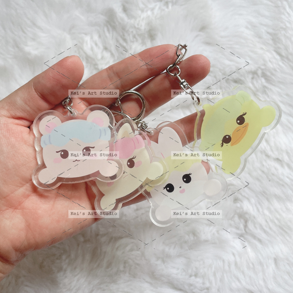 Móc khóa  blackpink thiết kế độc đáo: on the ground, lalisa, shut down, pink venom,...