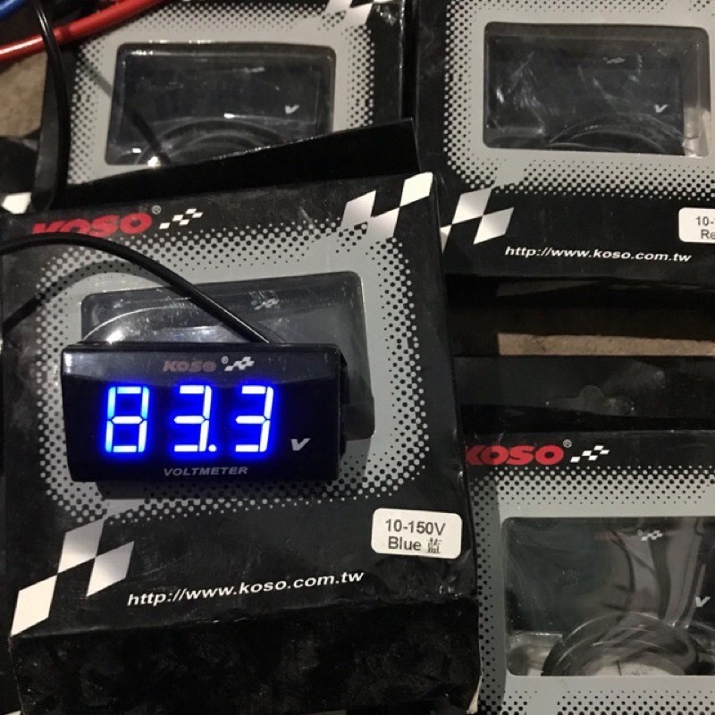 Báo vol koso 5v-150v hàng chính hãng Báo vol xe điện,xe máy điện 133,xmen,gogo,vespa