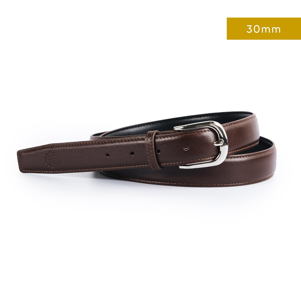 Thắt Lưng da Bò thật - CLASSIC BELT - BE07 - Bản 3cm - Thương hiệu Be Classy