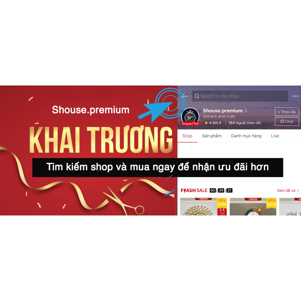 Thảm lau chân Shouse KR02 siêu thấm hút nước cho phòng tắm