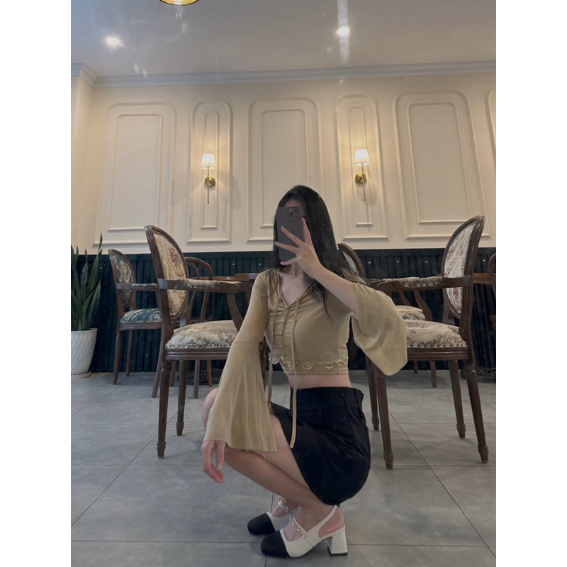 SET ÁO VOAN LƯỚI