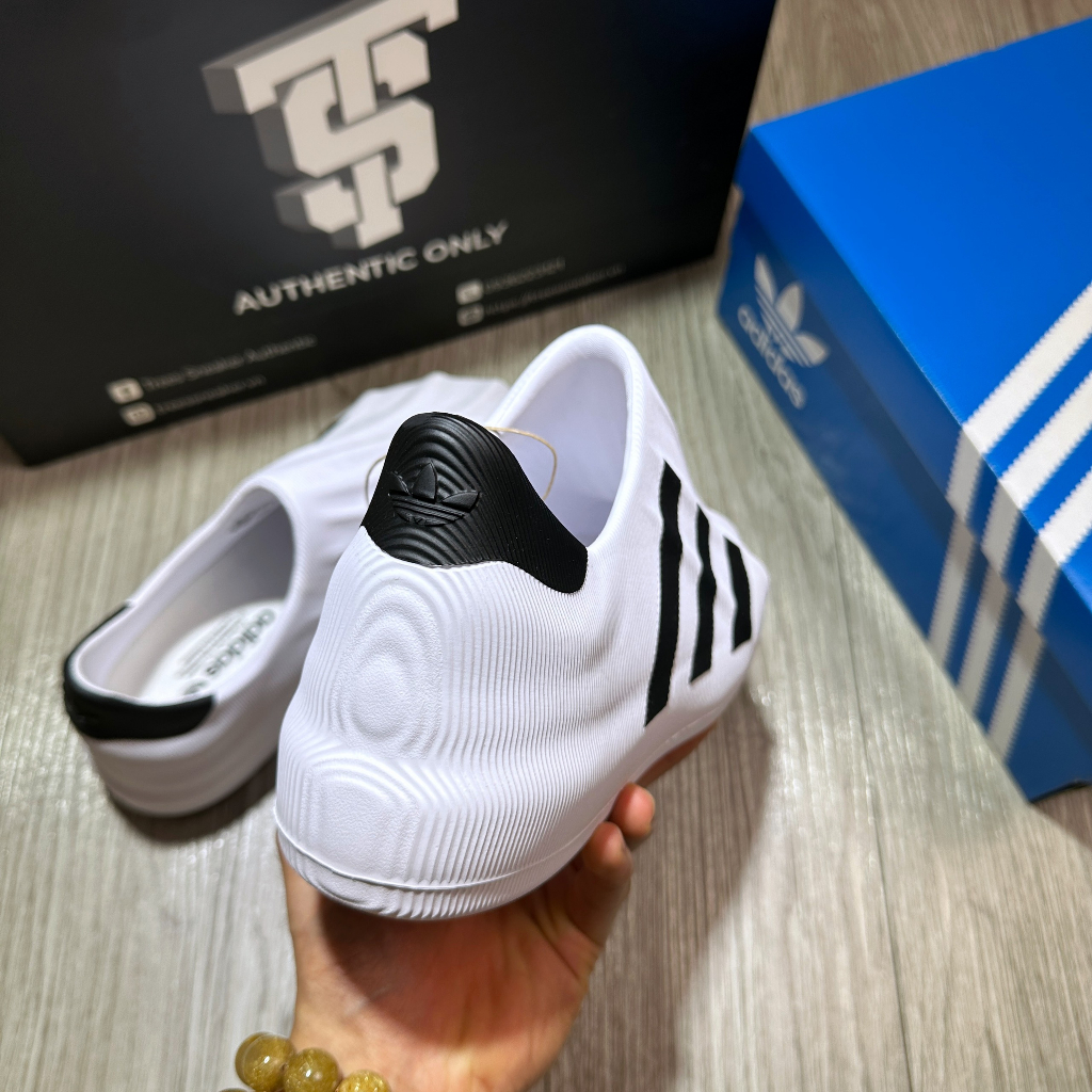 ADIDAS ADIFOM SUPERSTAR WHITE BLACK IG0242 FULL BOX TAG AUTH