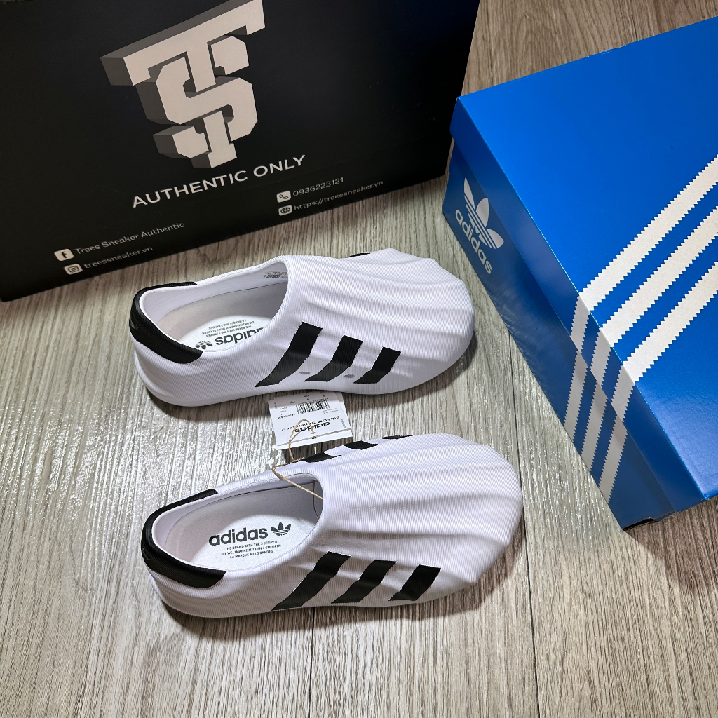 ADIDAS ADIFOM SUPERSTAR WHITE BLACK IG0242 FULL BOX TAG AUTH