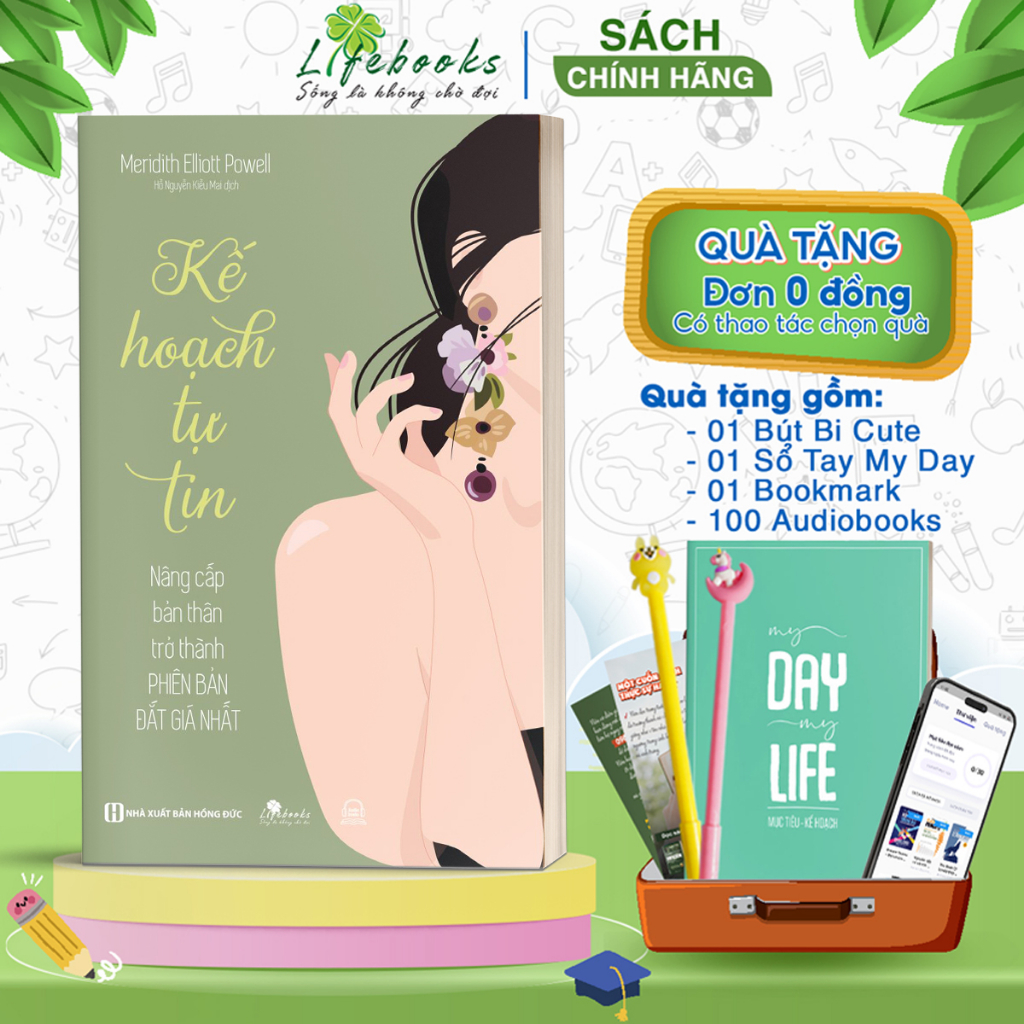 Sách Kế Hoạch Tự Tin - Nâng Cấp Bản Thân Trở Thành Phiên Bản Đắt Giá Nhất - Phát Triển Bản Thân Lifebooks