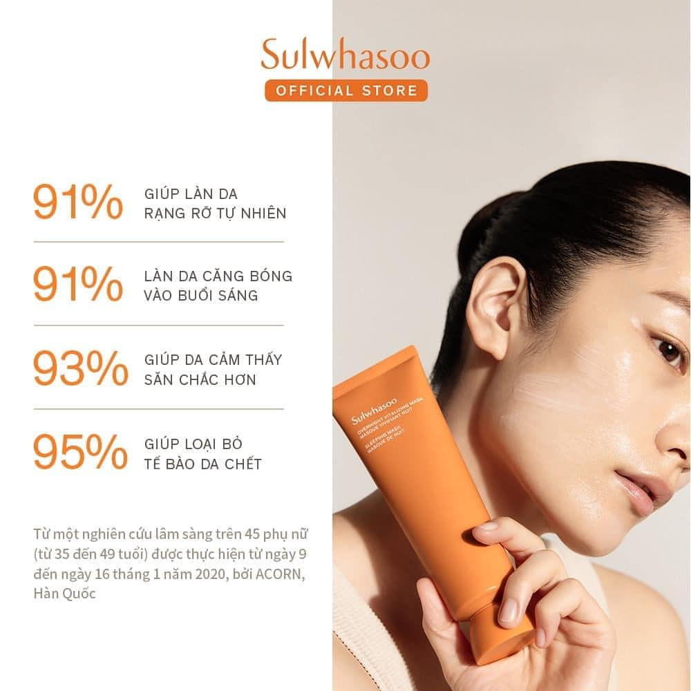 Mặt nạ ngủ Sulwhasoo Overnight Vitalizing Mask EX bản mới nhất