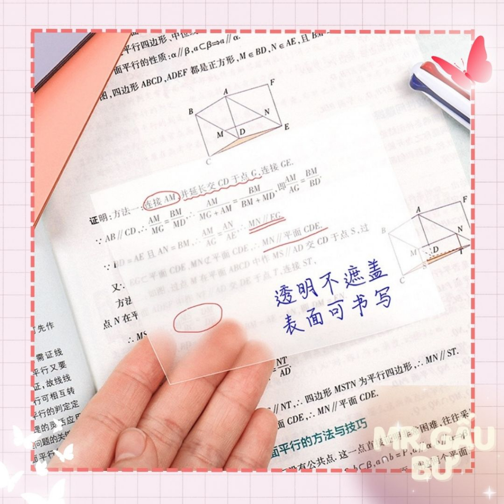 Giấy Note, Giấy Ghi Chú Trong Suốt