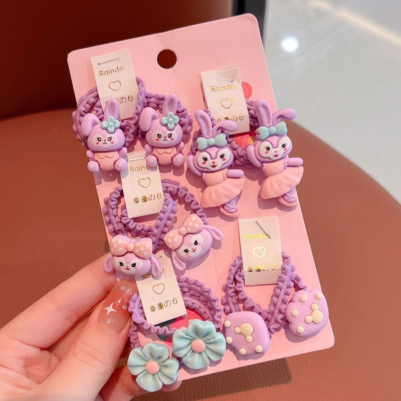 Set 5 cặp Buộc Tóc Hình Gấu- dành cho bé gái siêu đáng yêu❤️