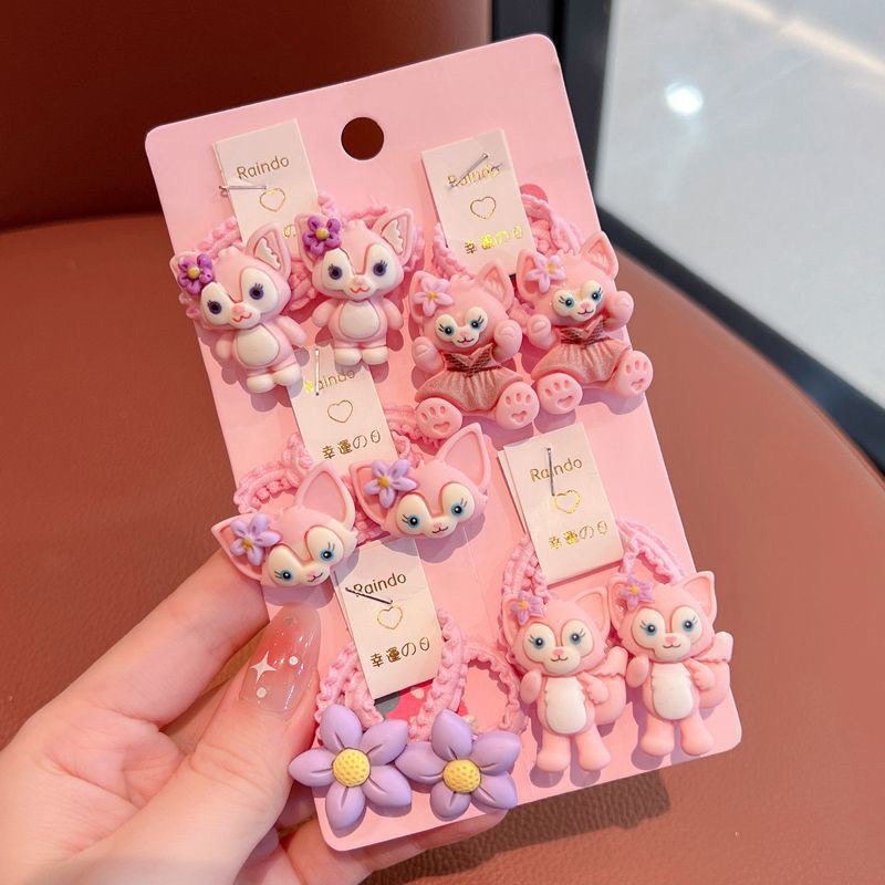 Set 5 cặp Buộc Tóc Hình Gấu- dành cho bé gái siêu đáng yêu❤️