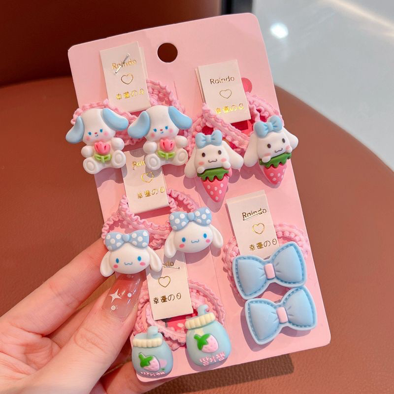 Set 5 cặp Buộc Tóc Hình Gấu- dành cho bé gái siêu đáng yêu❤️