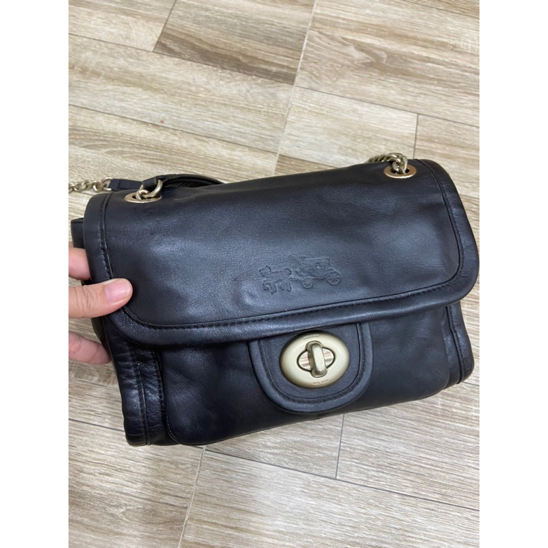 Túi si da thật hiệu Coach