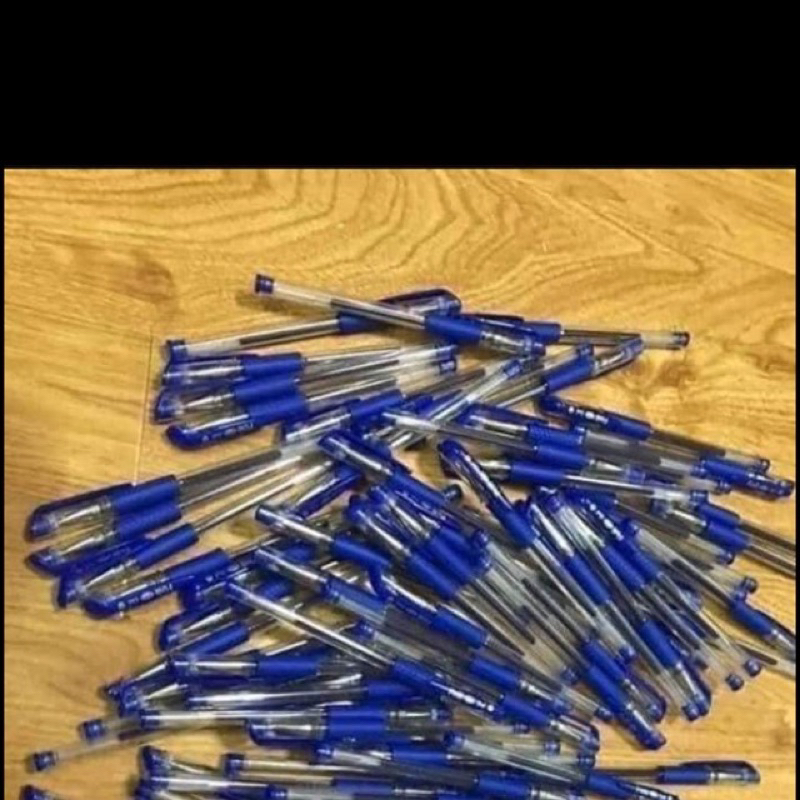 Bút bi mực nước ngòi kim 0.5mm, viết êm tay đều mực, đồ dùng văn phòng phẩm