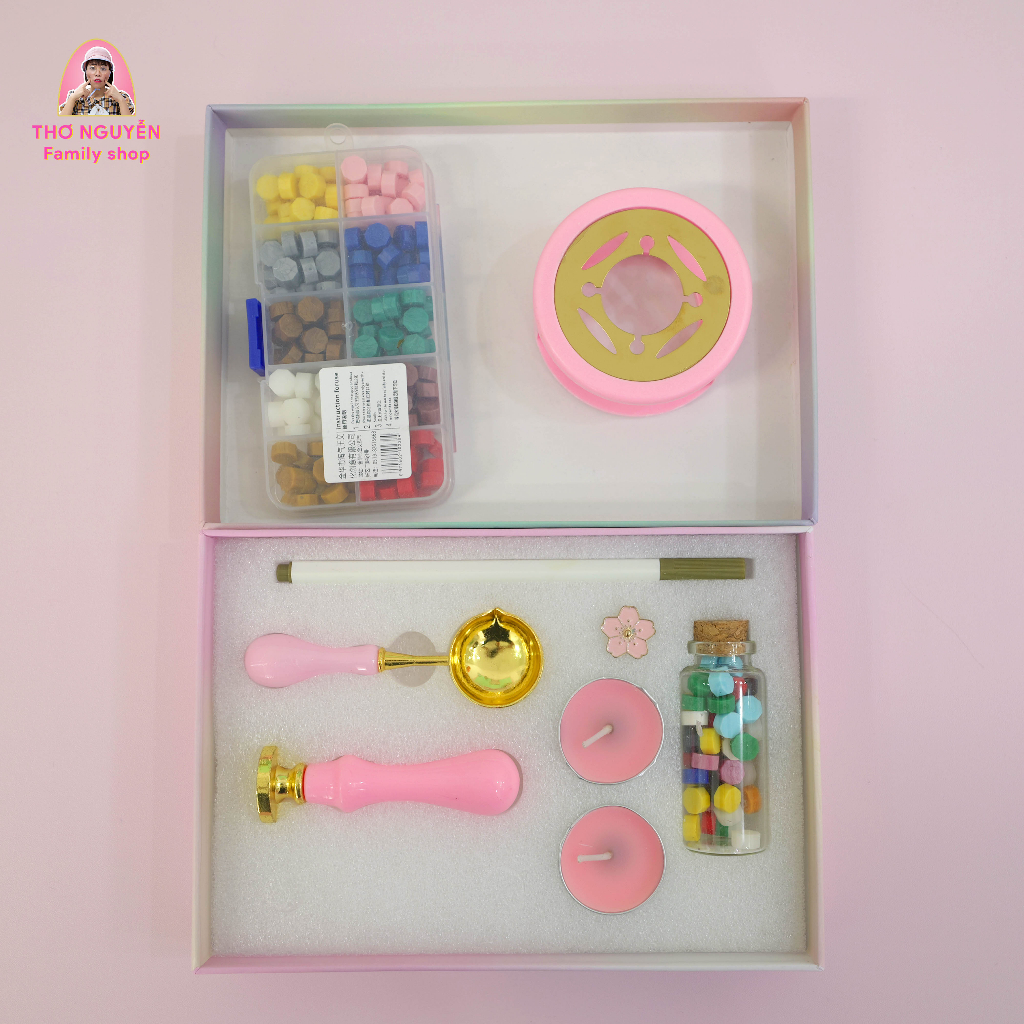 Set đồ chơi làm con dấu dễ làm - Thơ nguyễn shop