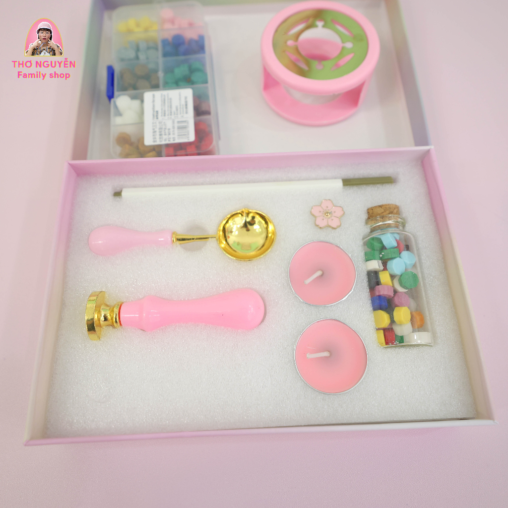 Set đồ chơi làm con dấu dễ làm - Thơ nguyễn shop