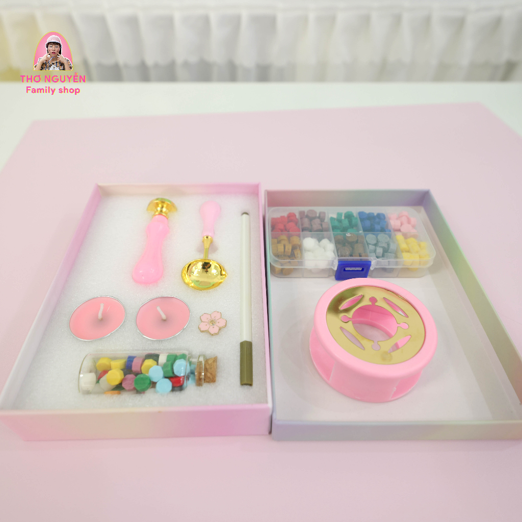 Set đồ chơi làm con dấu dễ làm - Thơ nguyễn shop