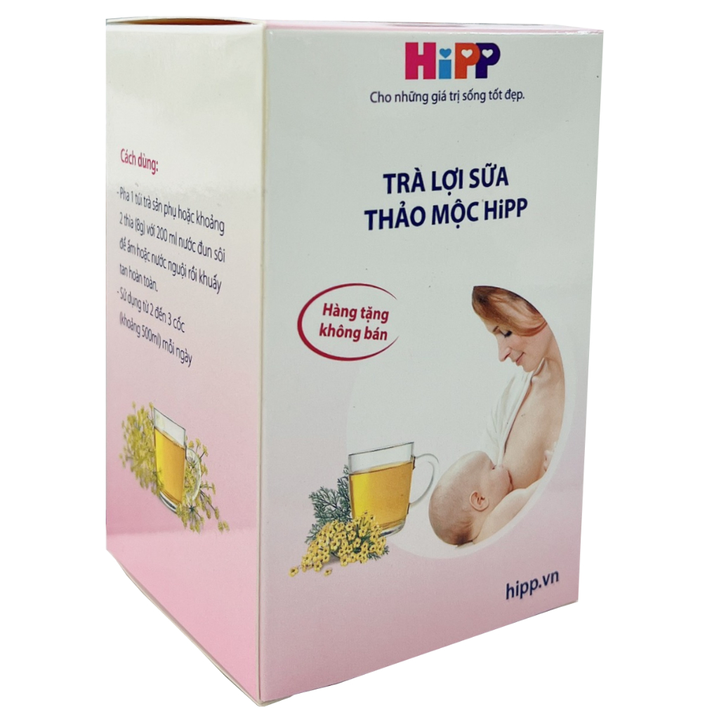 PHILIPS AVENT GIFT - Trà cốm lợi sữa HiPP dành cho Phụ nữ cho con bú Nhập