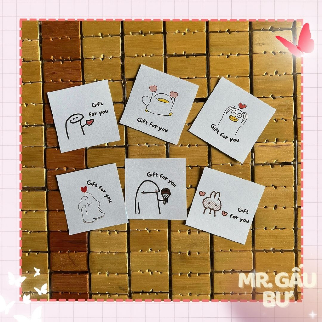 Set 50 sticker GIFT FOR YOU
