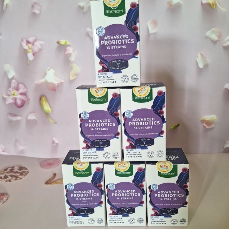 VIÊN UỐNG 14 CHỦNG MEN VI SINH LIFESTREAM ADVANCED PROBIOTIC 30 VIÊN- HỖ TRỢ TIÊU HÓA, ĐẸP DA, PHỤ KHOA