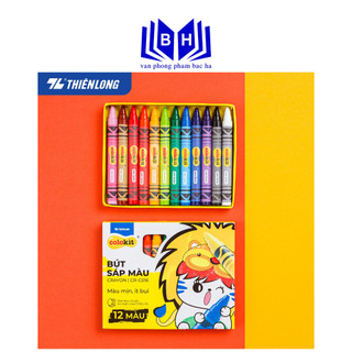 Bút sáp màu thiên long cr-c016 - 12 màu