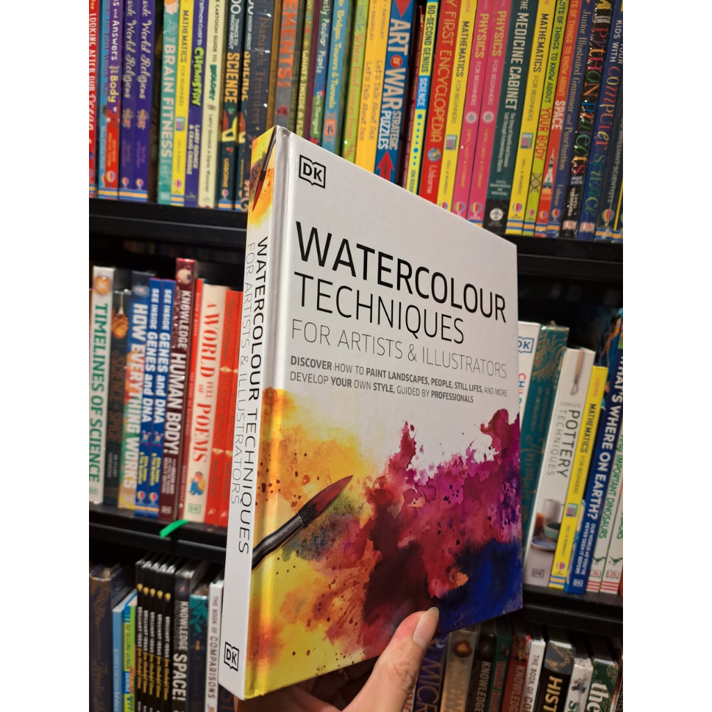 Sách - Watercolour Techniques for Artists and Illustrators