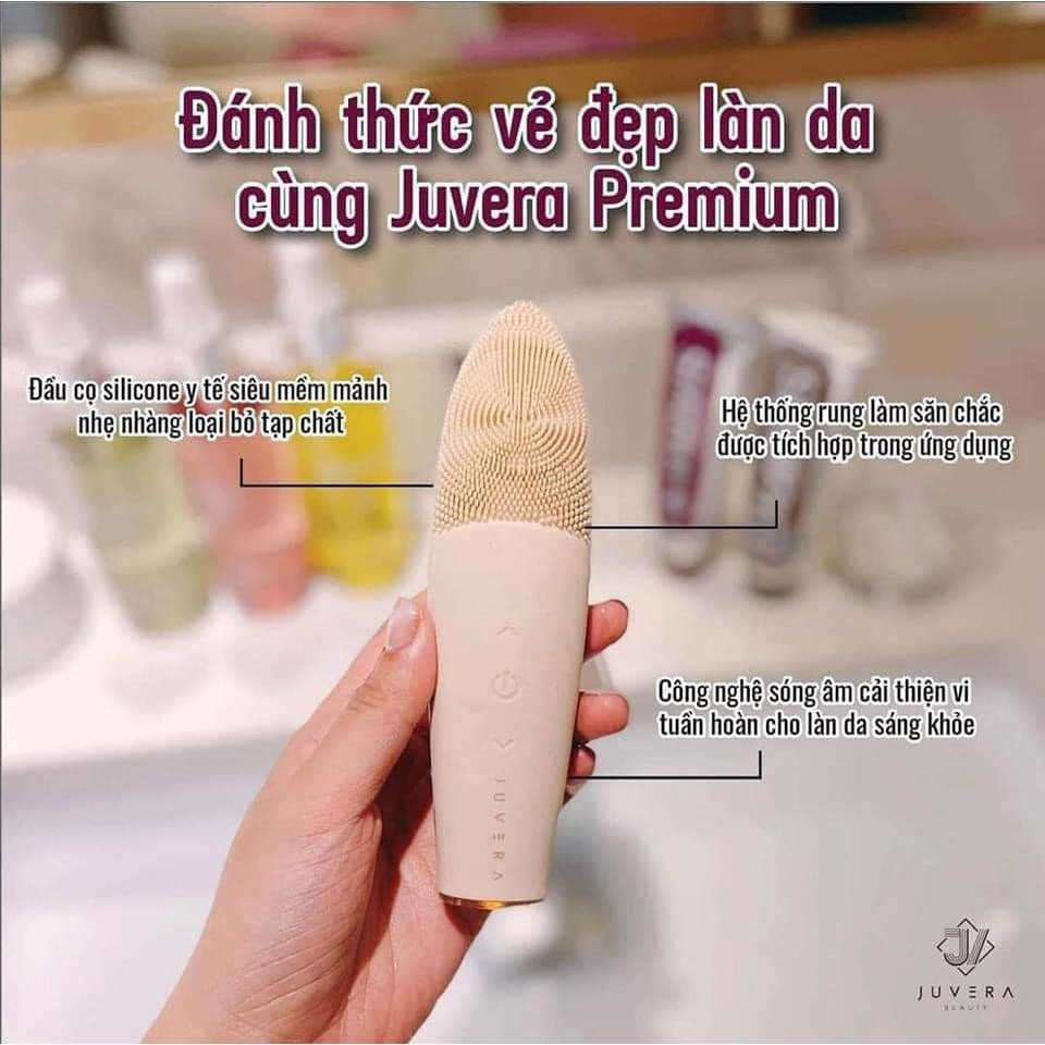 Máy rửa mặt Juvera O - Phiên bản mới nhất 2023 - Chính hãng Bảo hành 12 Tháng - 1 đổi 1