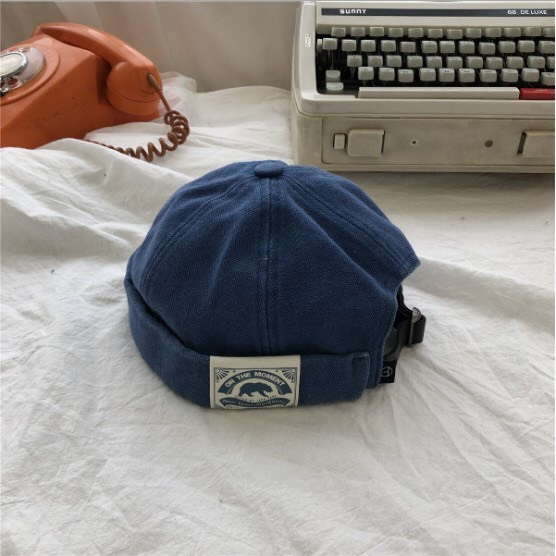 Mũ quả dưa kaki trơn siêu cá tính