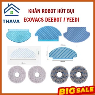 Khăn Thay Thế Trong Robot Hút Bụi Ecovacs DN33 DN39 DN53 T5 T8