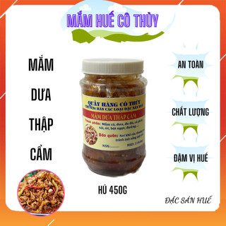 Mắm dưa thập cẩm hũ 450g - mắm huế cô thủy